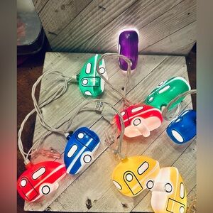 Retro Camper‎ Trailer String Lights Multi Color RV Novelty Decor 10 Light